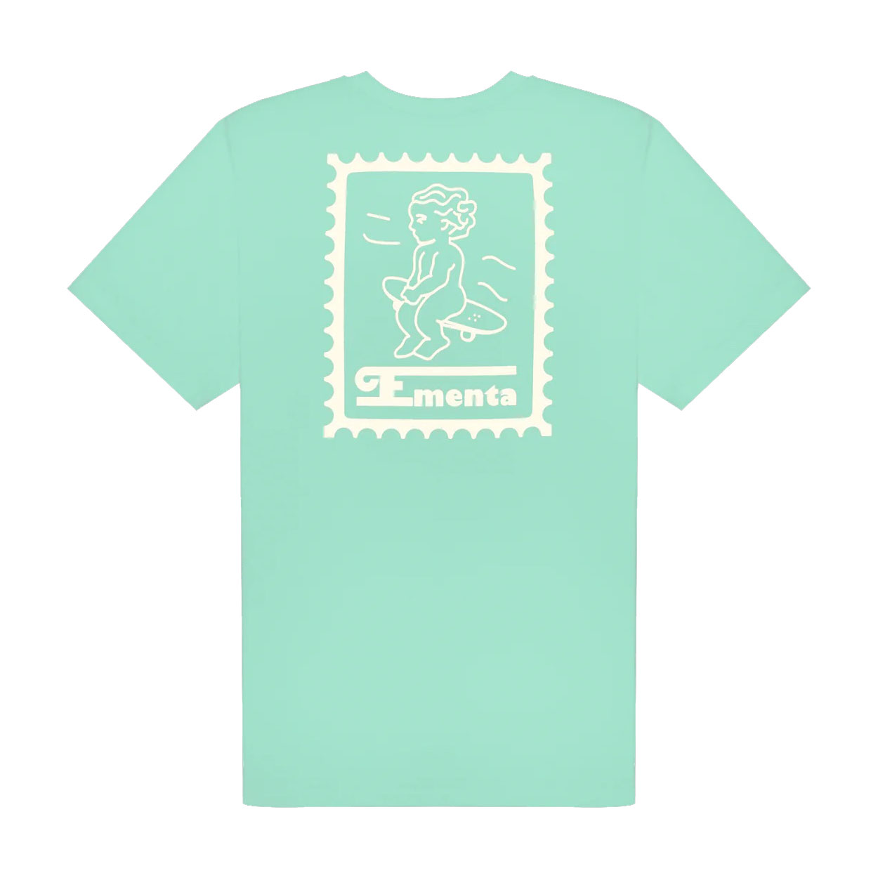 Camiseta Element Ikon Stamp Mint – Básico Fresco y Moderno