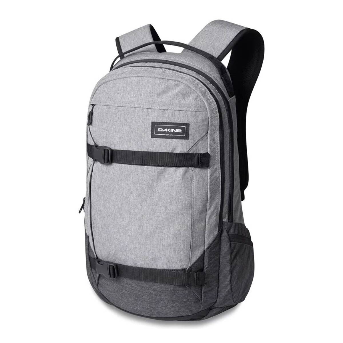 Mochila Dakine Mission 25L Grey Scale | Porta Skate y Laptop