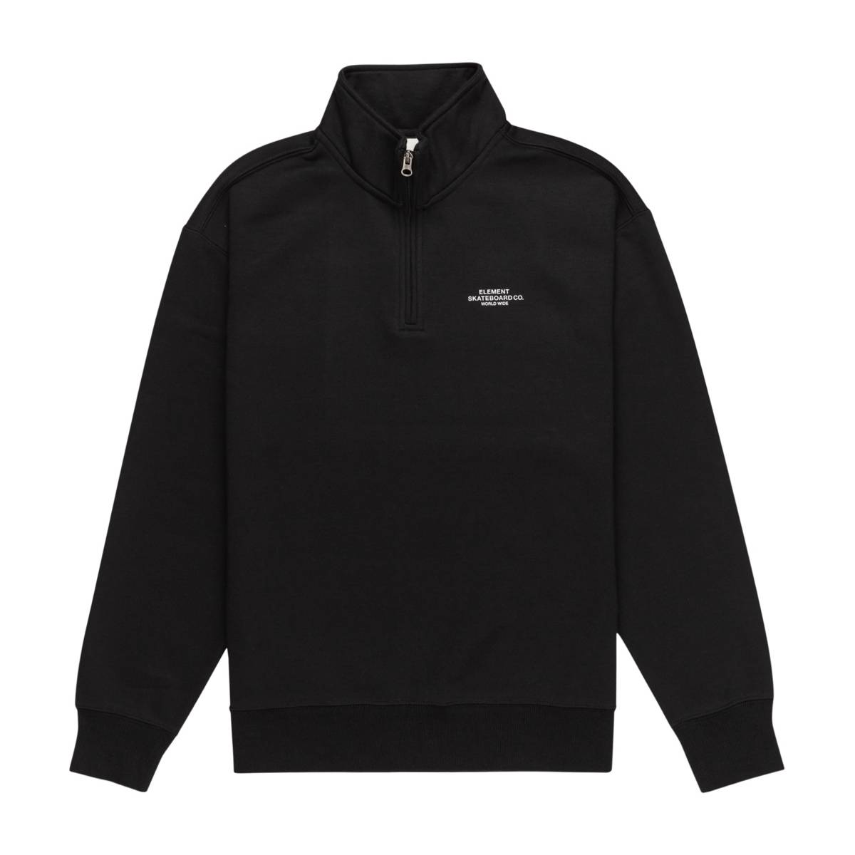 Half Studios Sudaderas Sudadera Quarter Zip Element Flint Black
