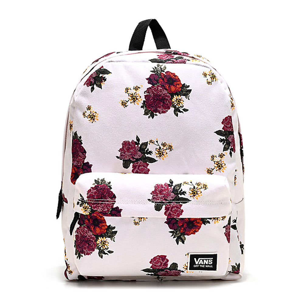 Mochila Vans Realm Classic Botanical Floral Estilo Floral y Urbano