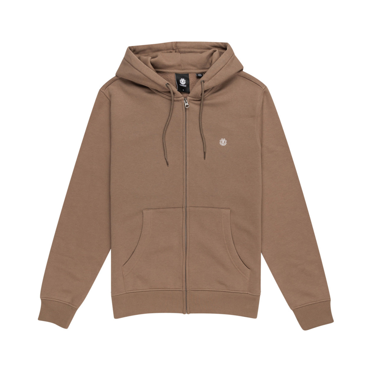 Sudadera Element Cornell Classic Zip Walnut – Estilo clásico