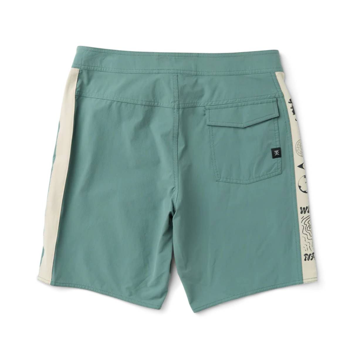 Bañador Roark Passage Panel Slate Green