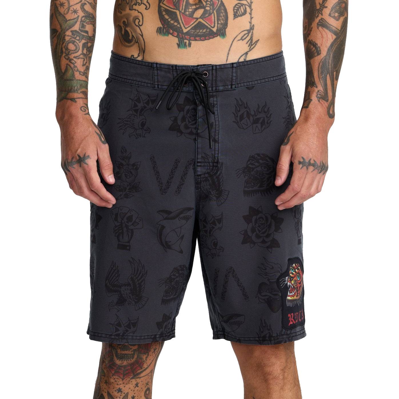 Bañador RVCA Kaleb Black