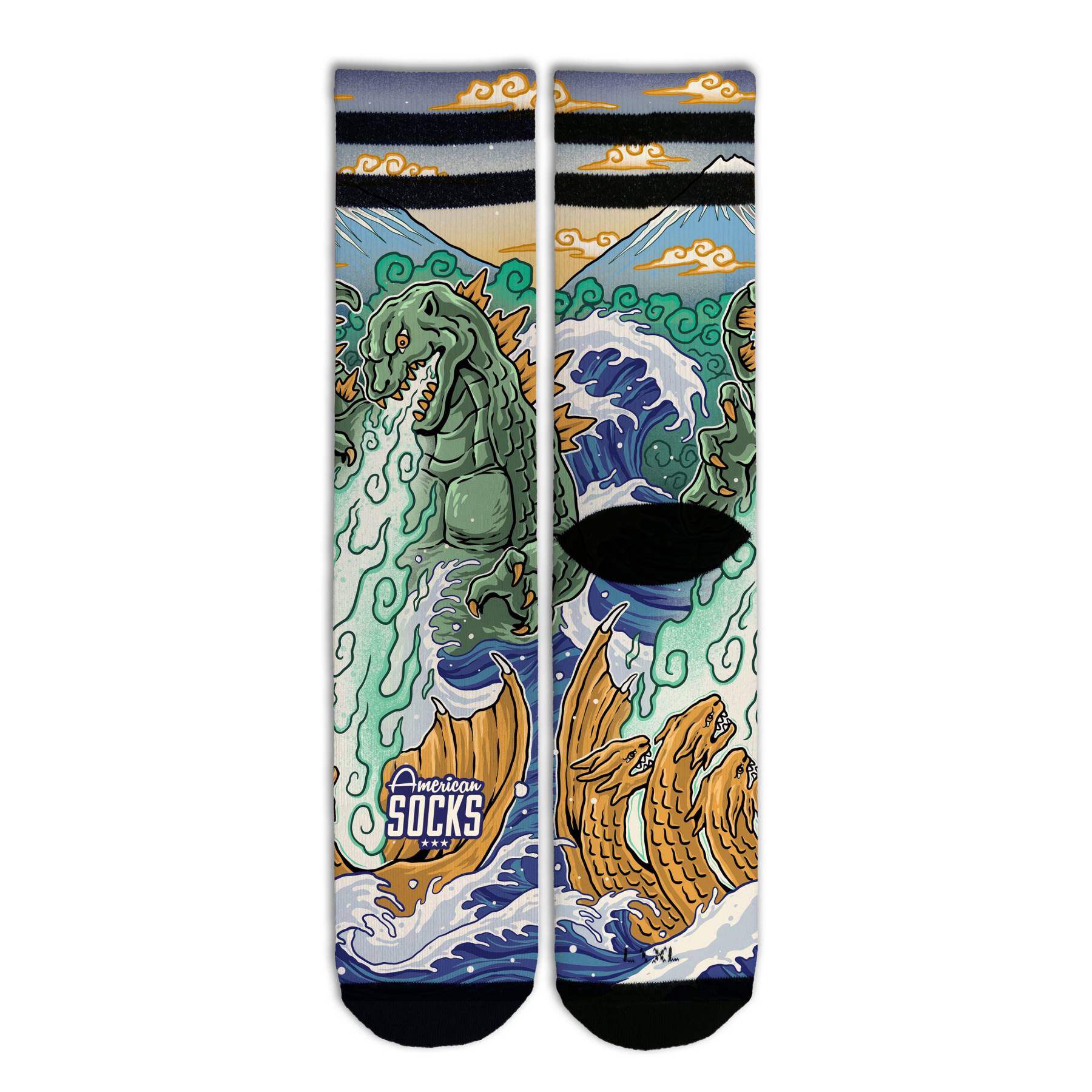 Calcetines American Socks Kaiju King