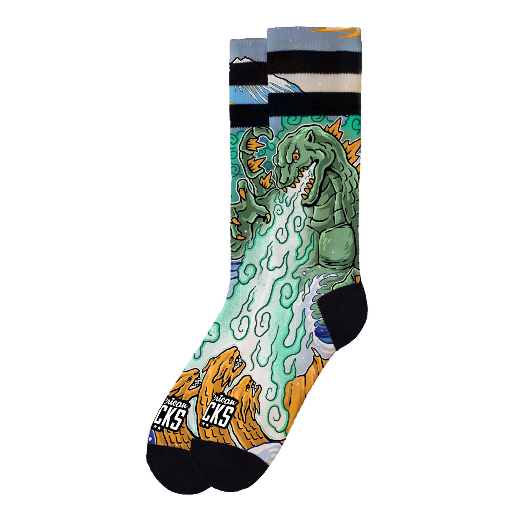 Calcetines American Socks Kaiju King