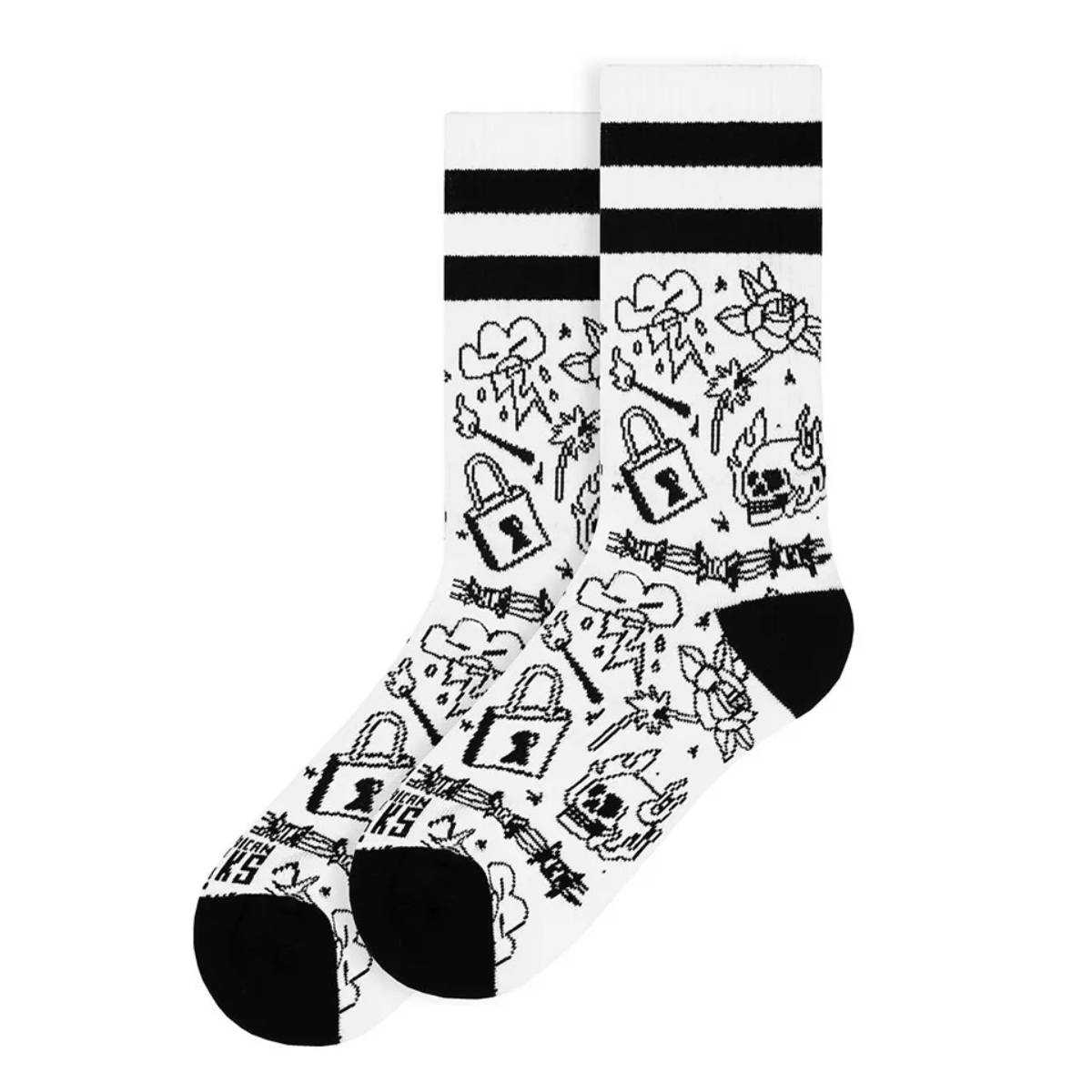 Calcetines American Socks Burning Rage