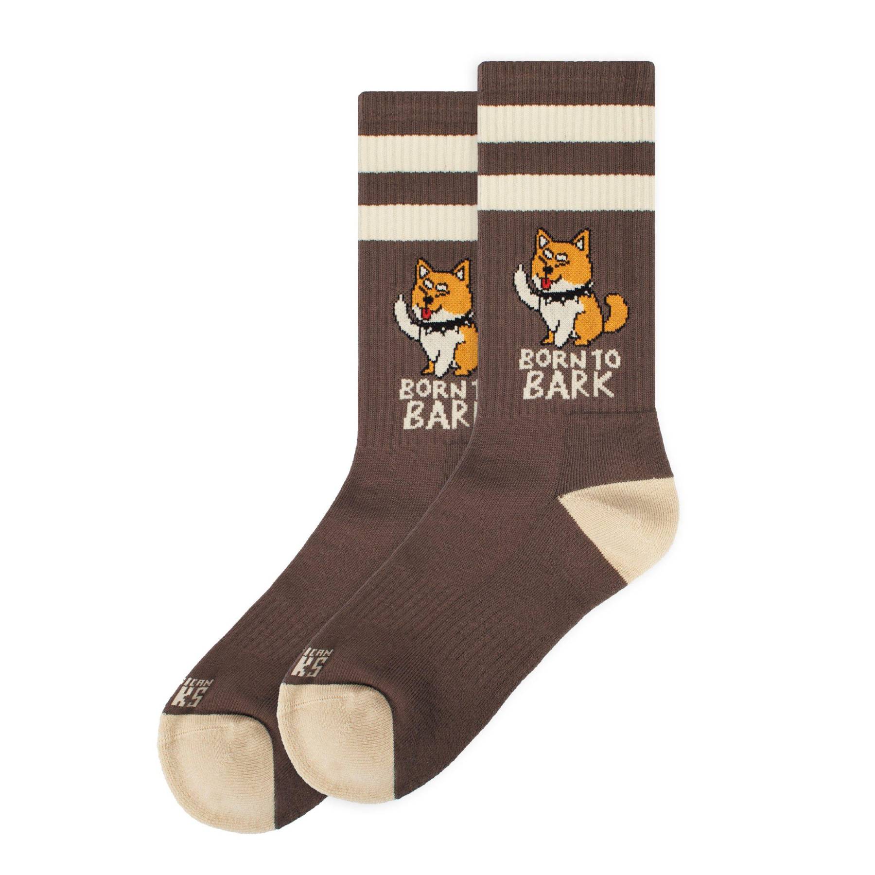 Calcetines American Socks Born to Bark
