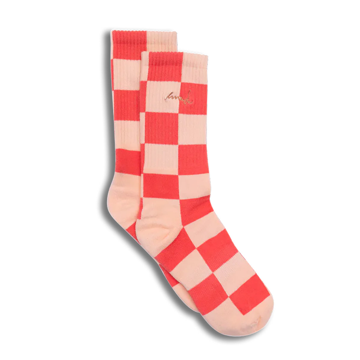 Calcetines Ementa Chess White Salmon