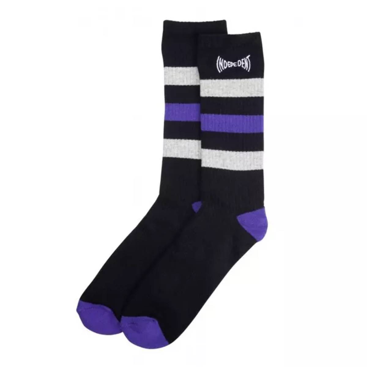 Calcetines Independent Span Stripe Black