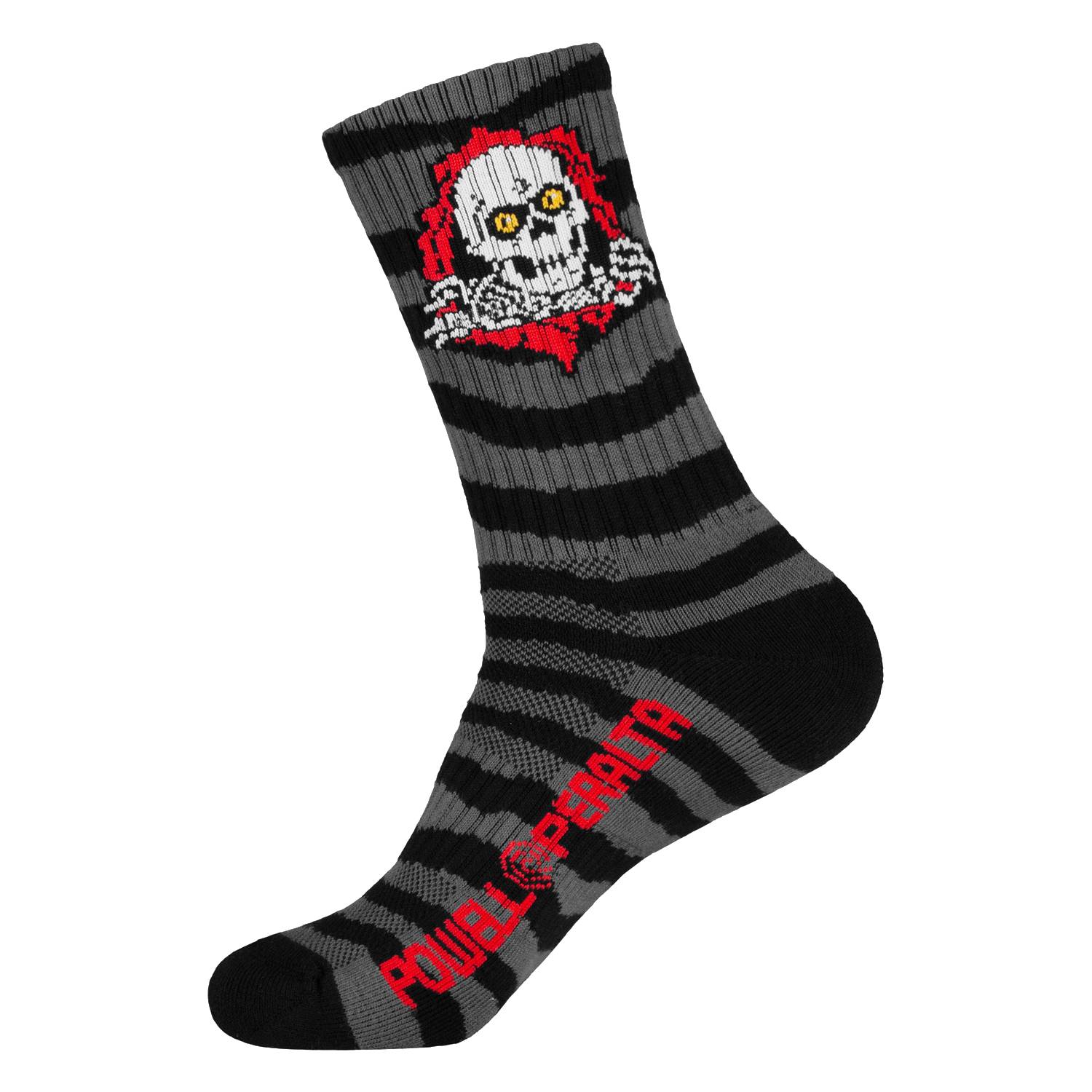Calcetines Powell Peralta Ripper Rips Black Charcoal