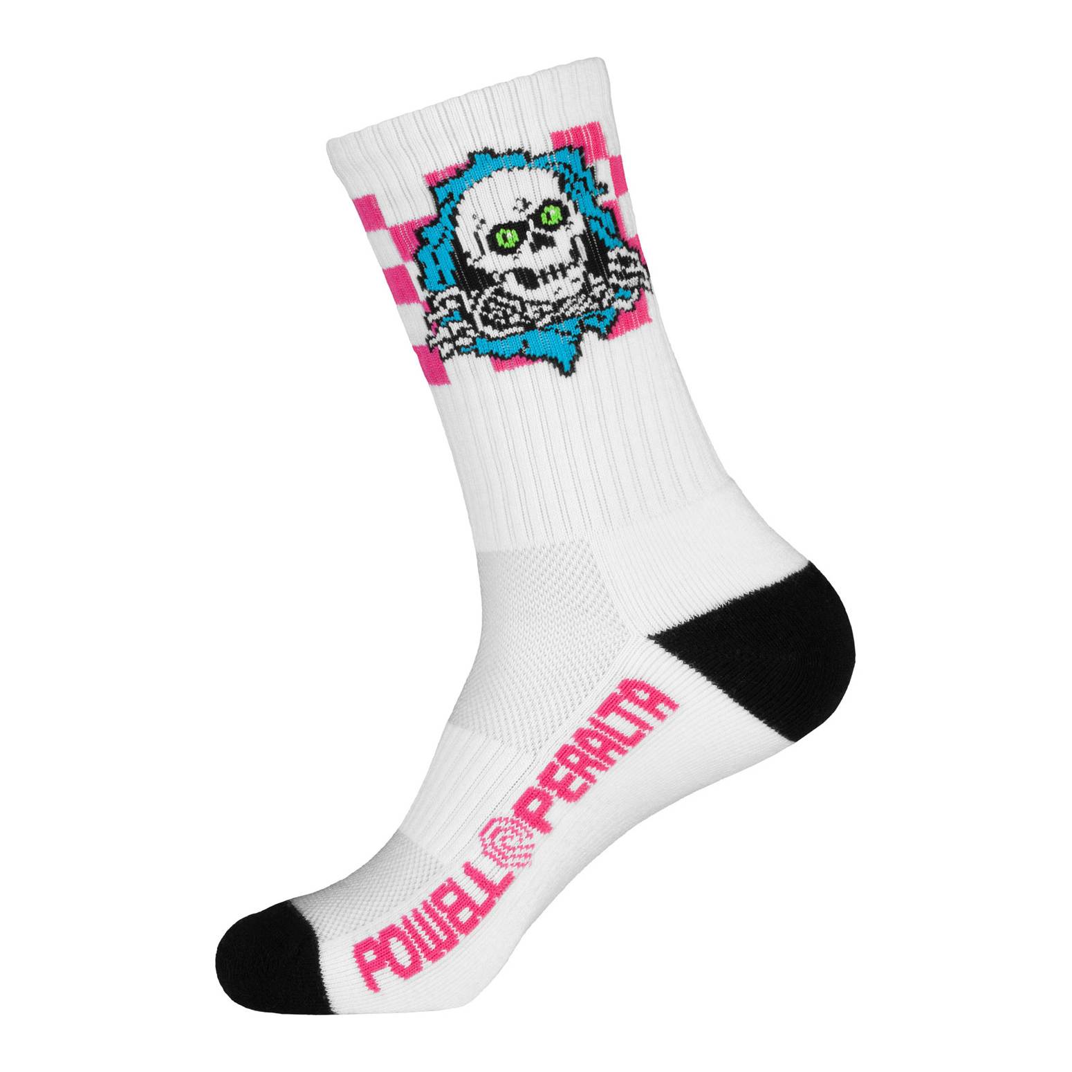 Calcetines Powell Peralta Ripper Checker Stripes White