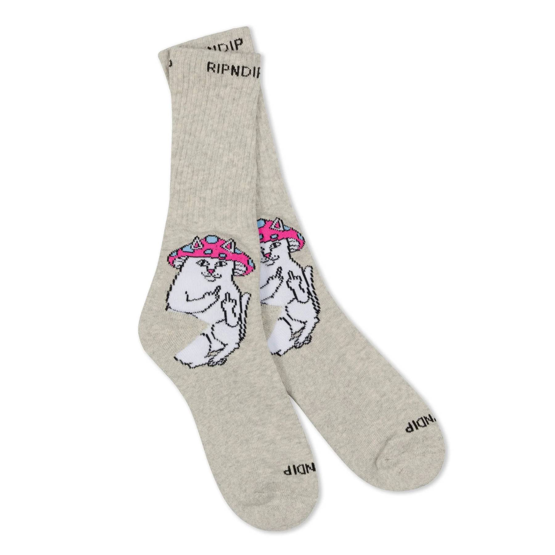 Calcetines Ripndip Lord Mushy Grey