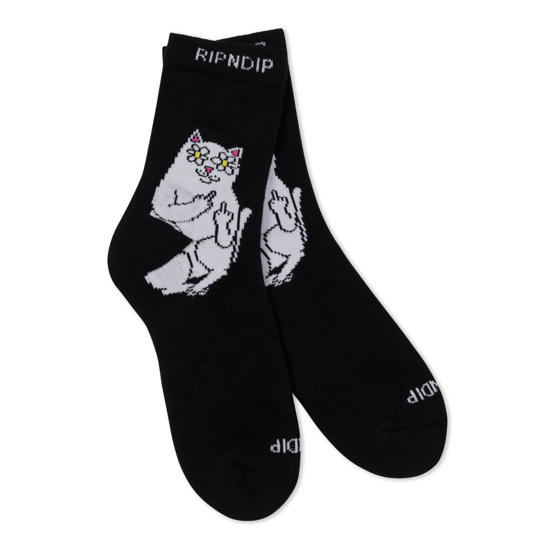Calcetines Ripndip Lord Blossom Mid Black