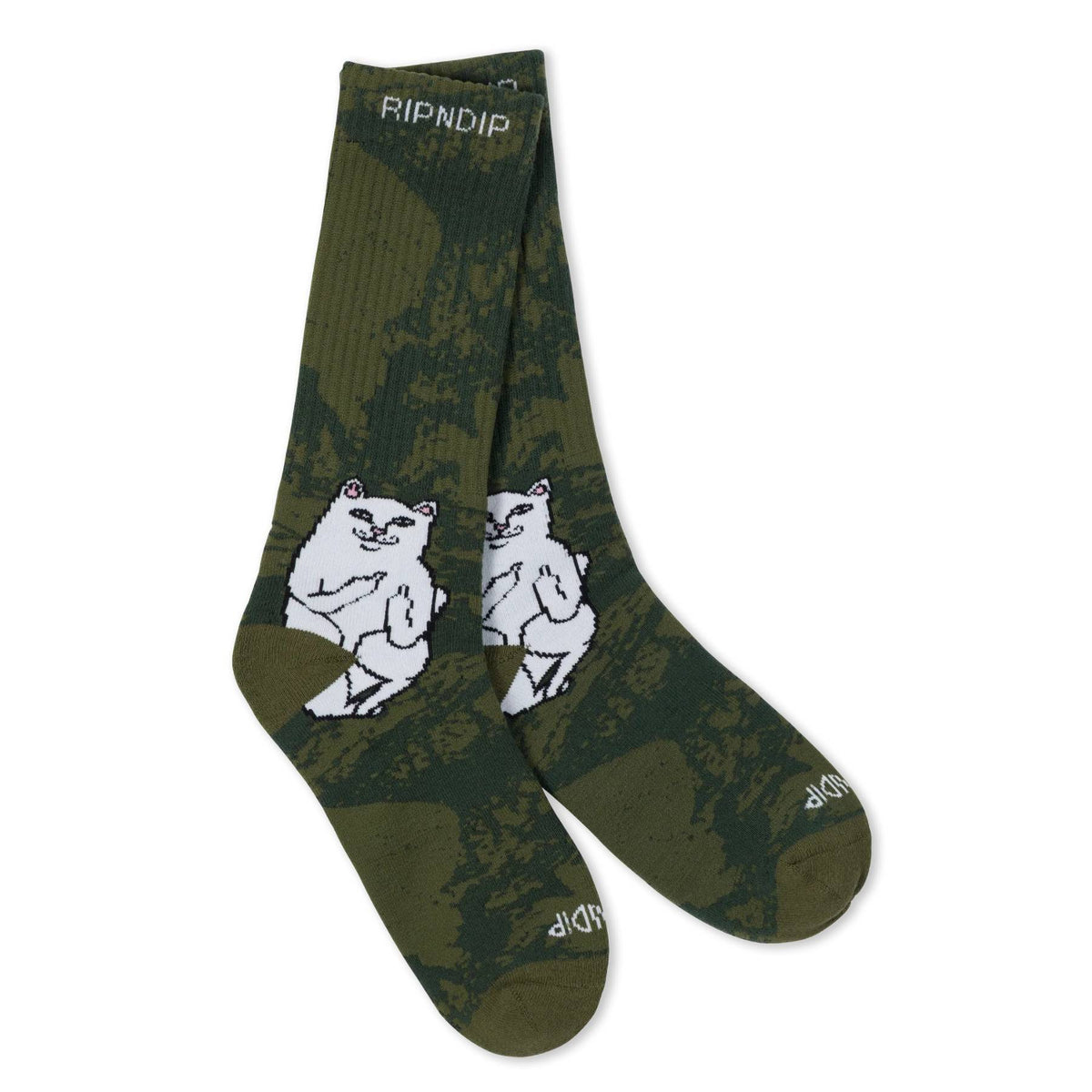 Calcetines Ripndip Lord Nermal Forest Camo