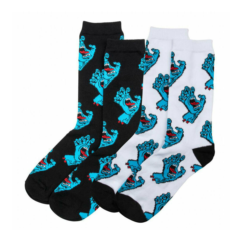 Pack 2 Calcetines Santa Cruz Multi Hand Niño