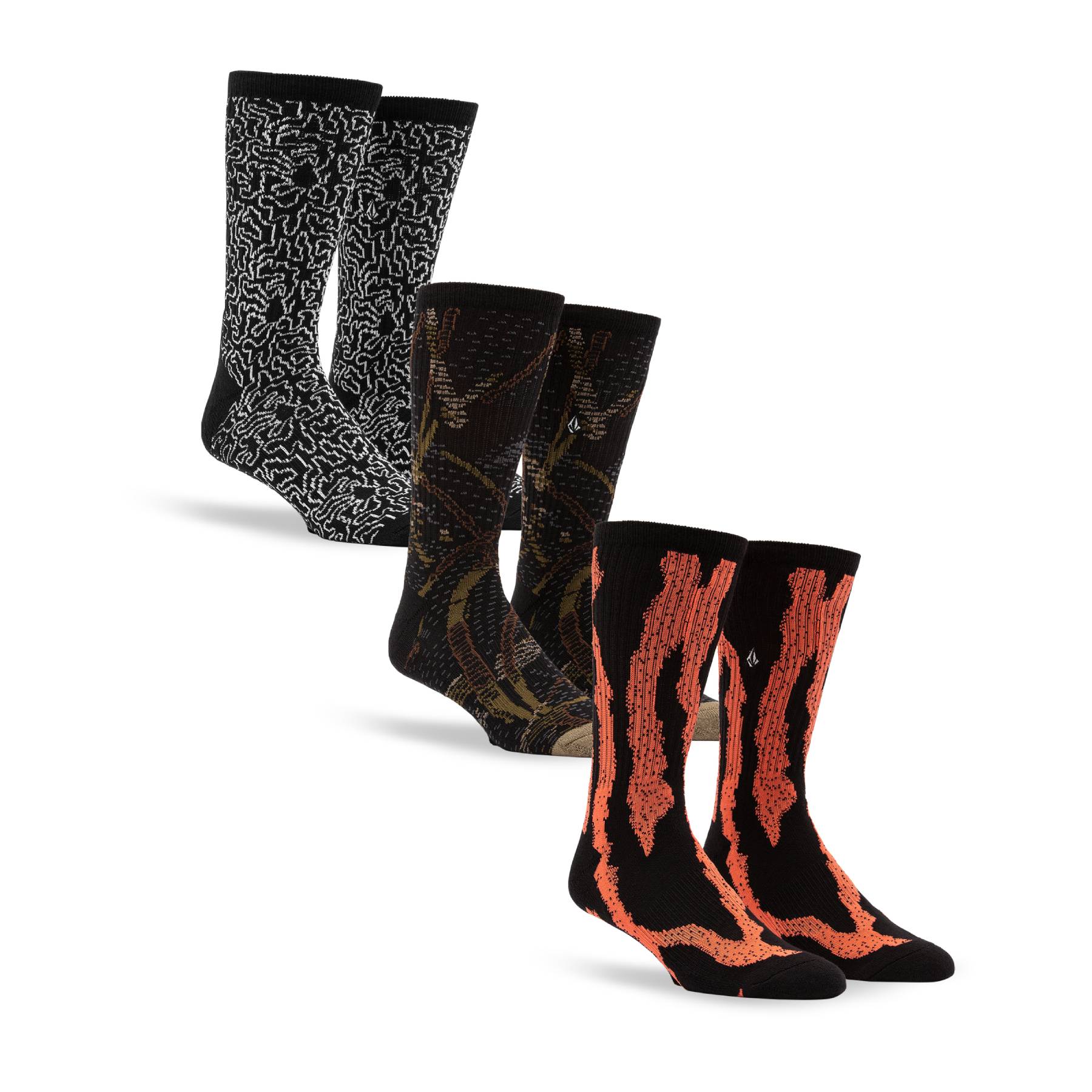 Pack 3 Calcetines Volcom Stoney Multi