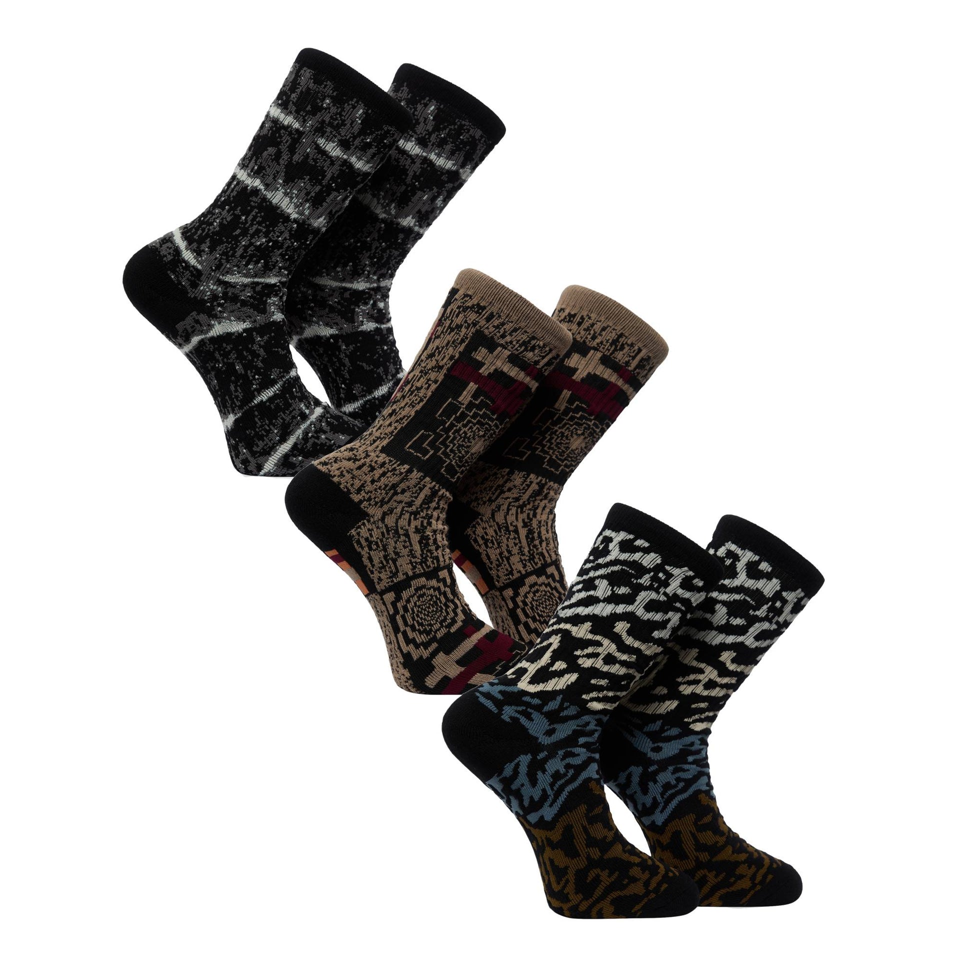 Pack 3 Calcetines Volcom Printa Stoney Multi