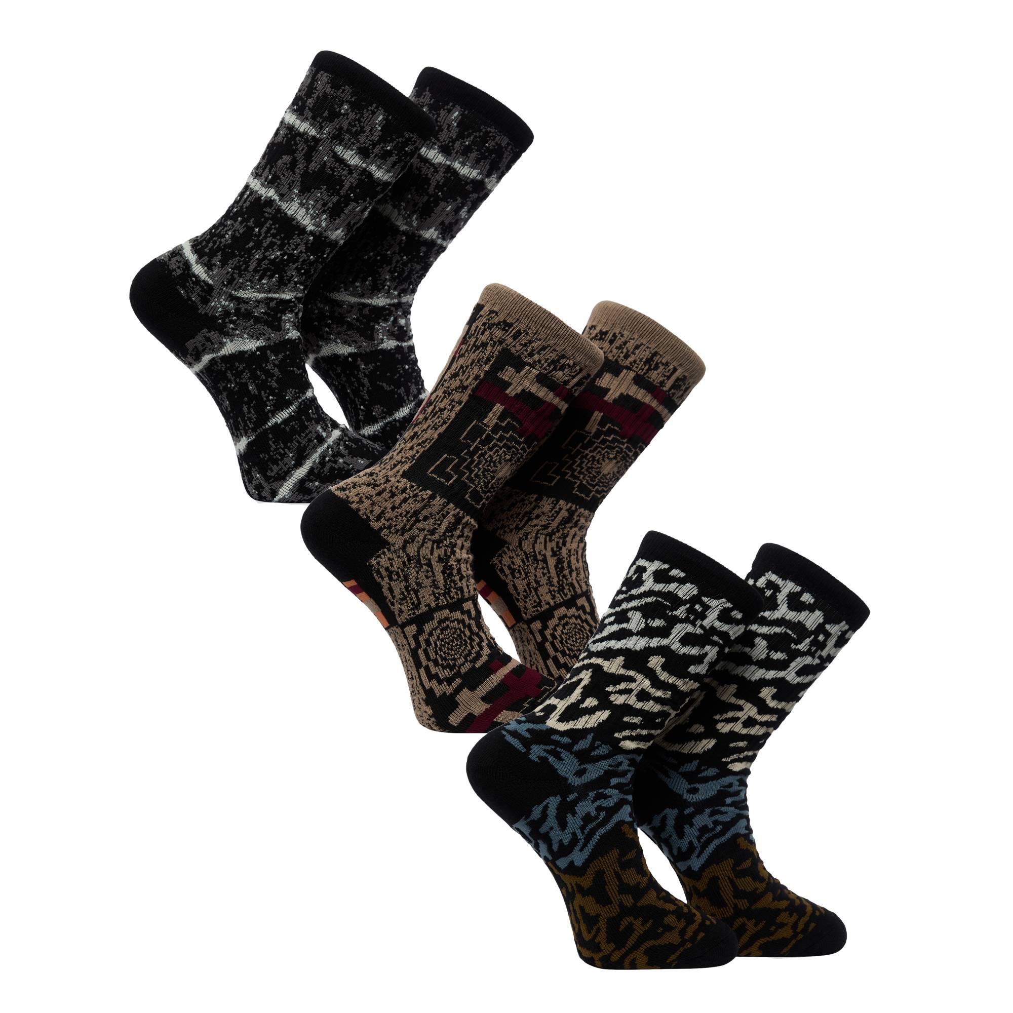 Pack 3 Calcetines Volcom Printa Stoney Multi