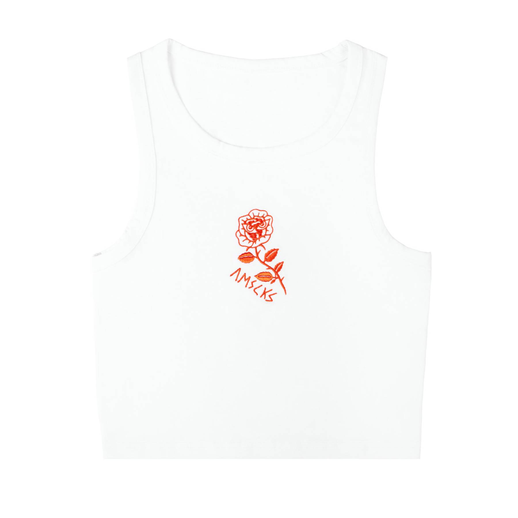 Camiseta American Socks Rose Crop Top