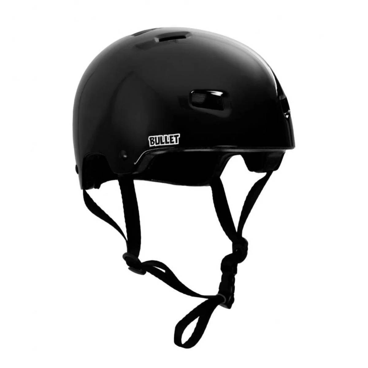 Casco Skate Bullet x Santa Cruz Screaming Hand Gloss Black Niño