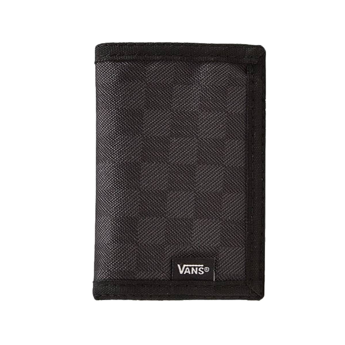 Cartera Vans Slipped Black Charcoal Checkerboard