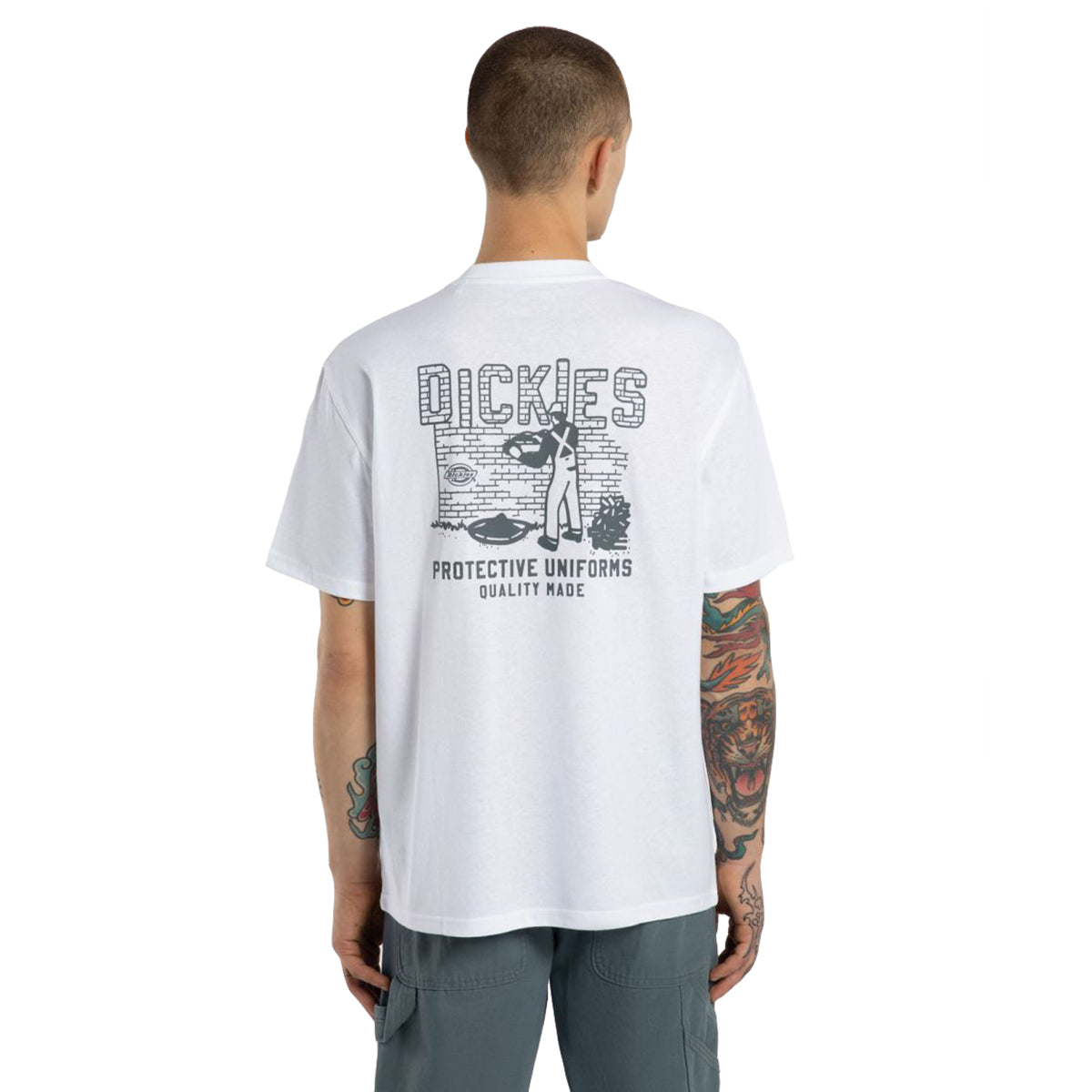 Camiseta Dickies Bricklane White