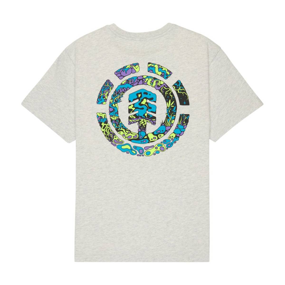 Camiseta Element Swamps Mid Grey Heahter Niño