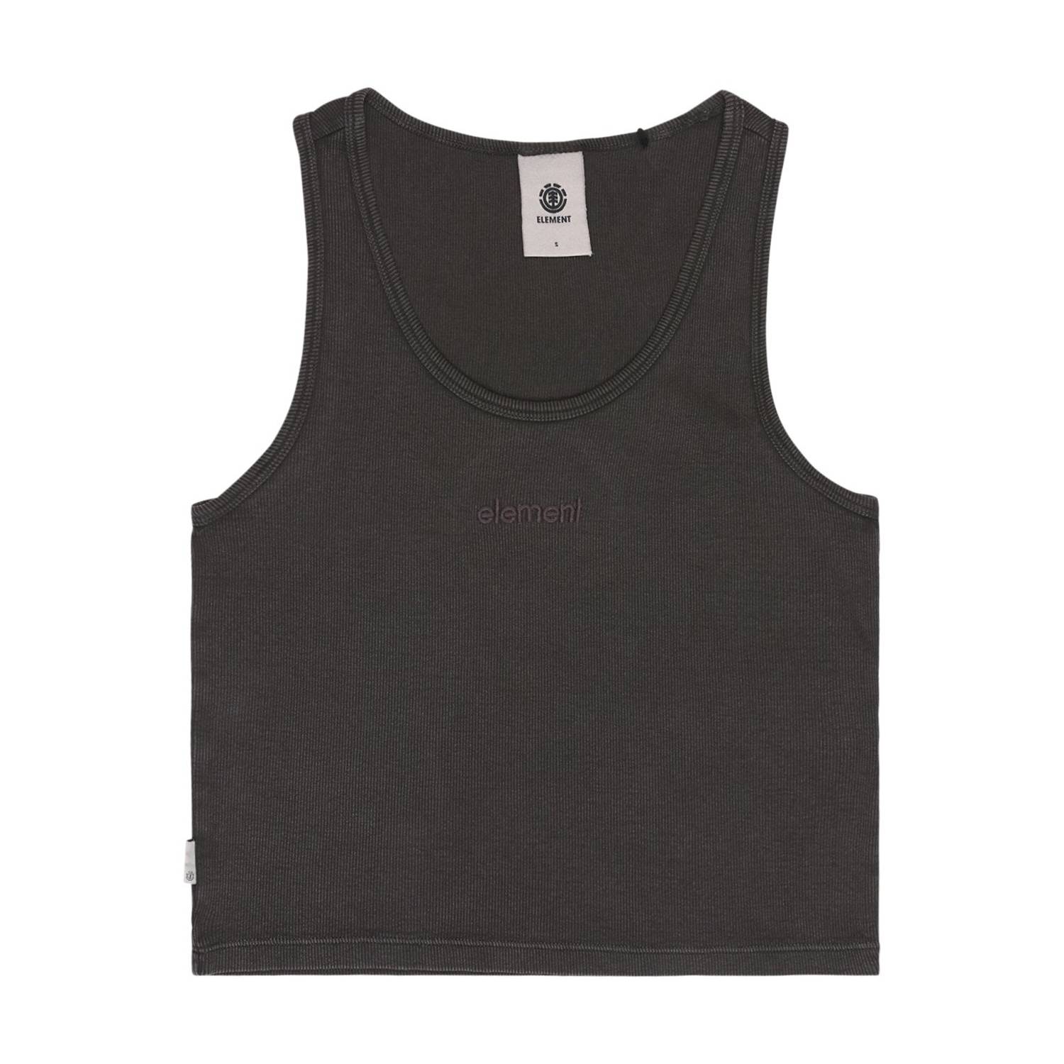 Camiseta Element Lowcase Crop Tank Off Black