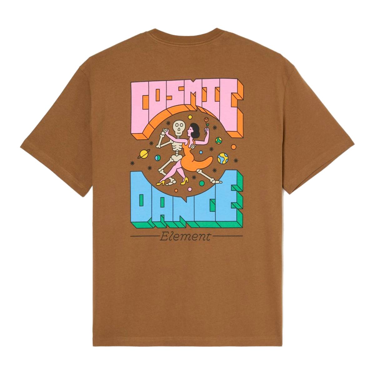 Camiseta Element Cosmic Dance Sepia