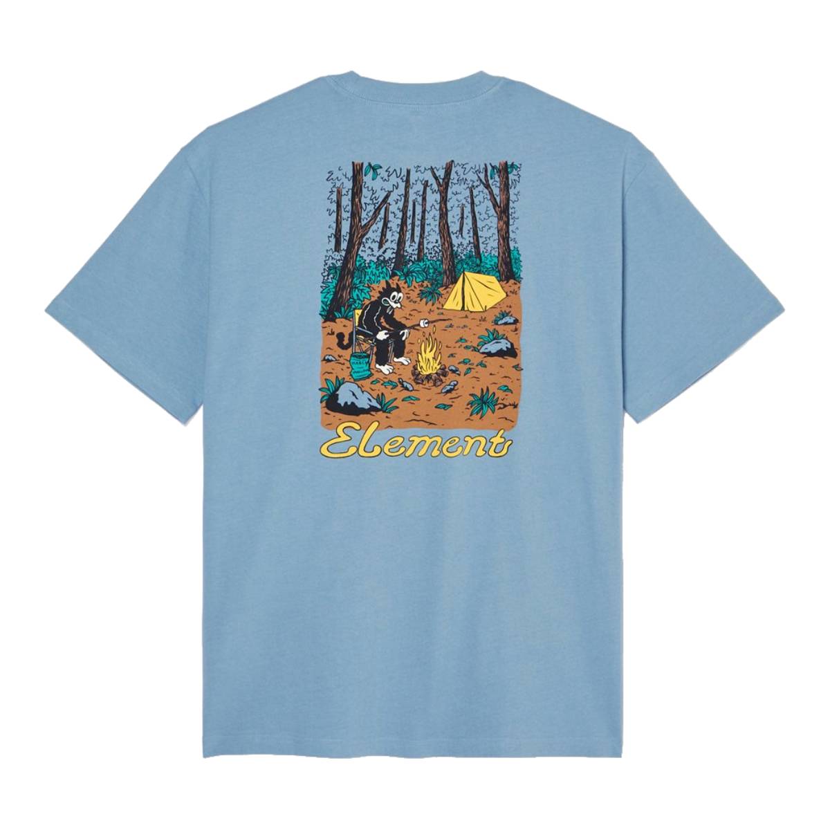 Camiseta Element Marshmallo Faded Denim