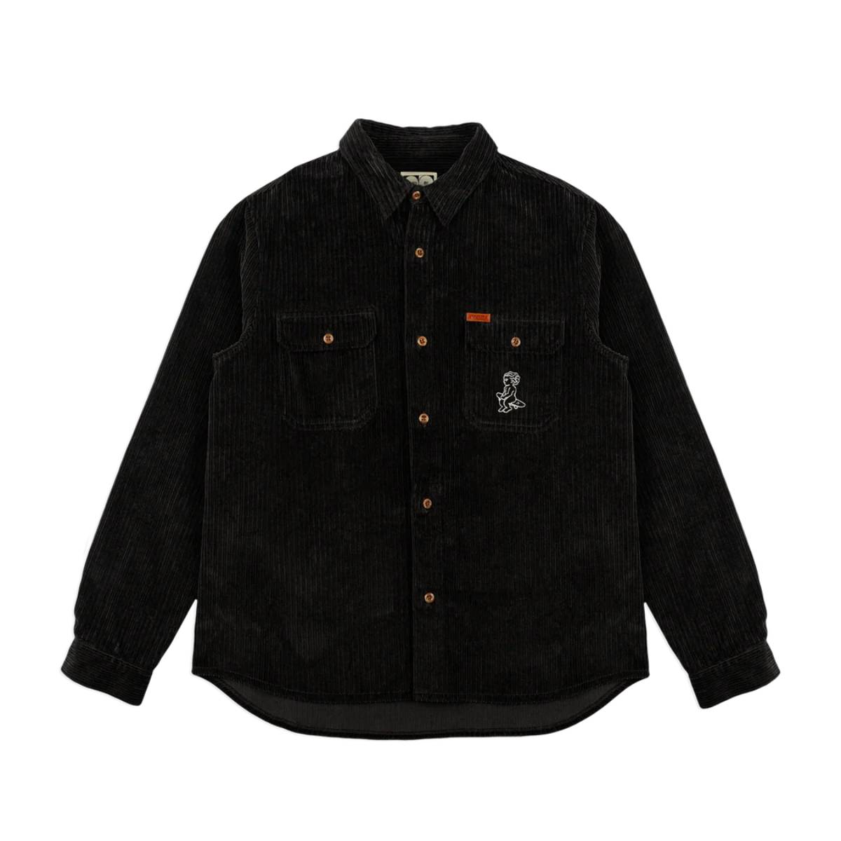 Camisa Ementa Ikon Cord Black