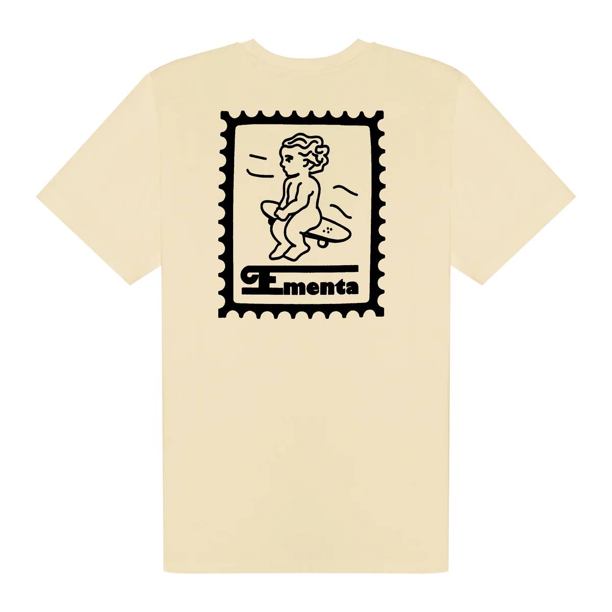 Camiseta Ementa Ikon Stamp Beige