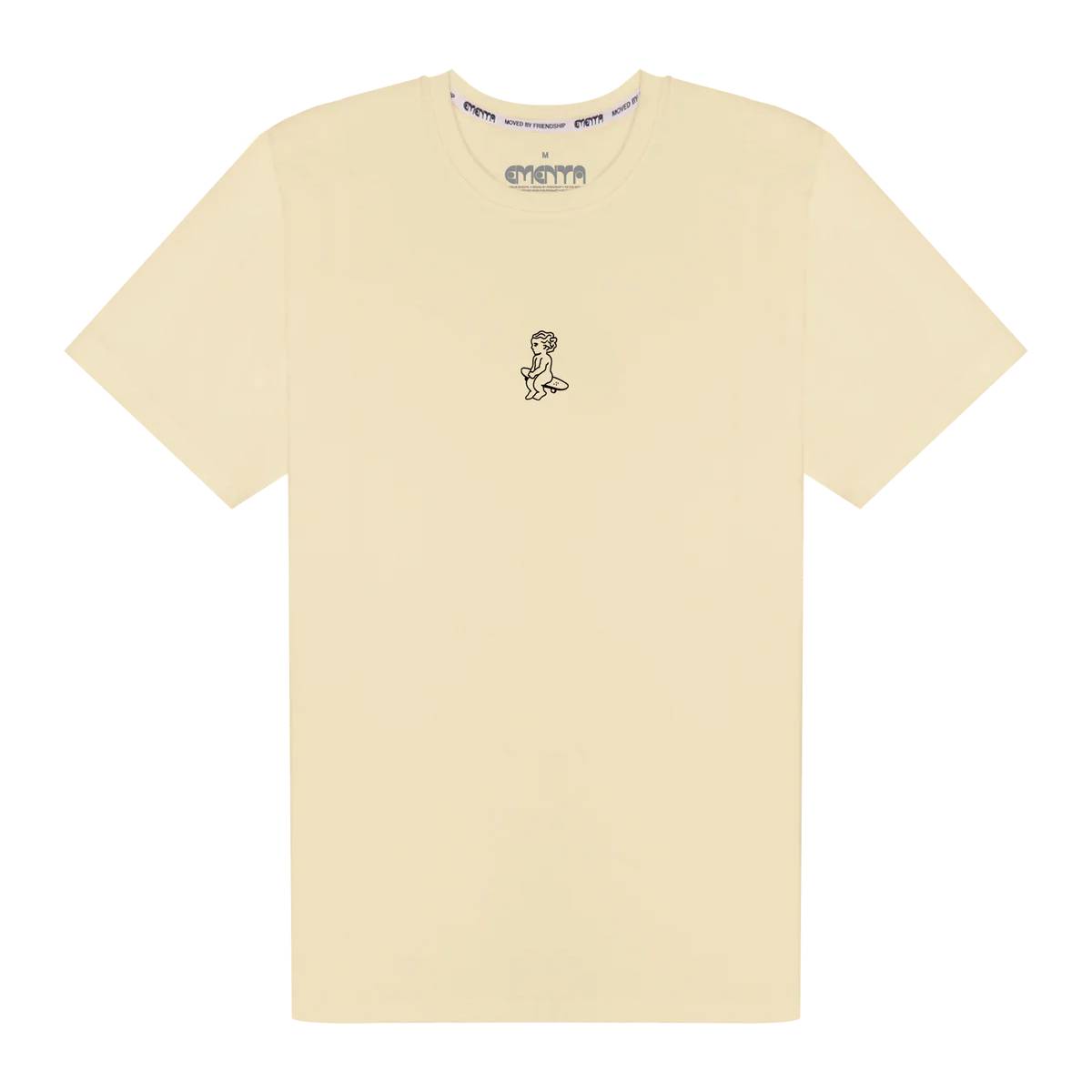 Camiseta Ementa Ikon Stamp Beige