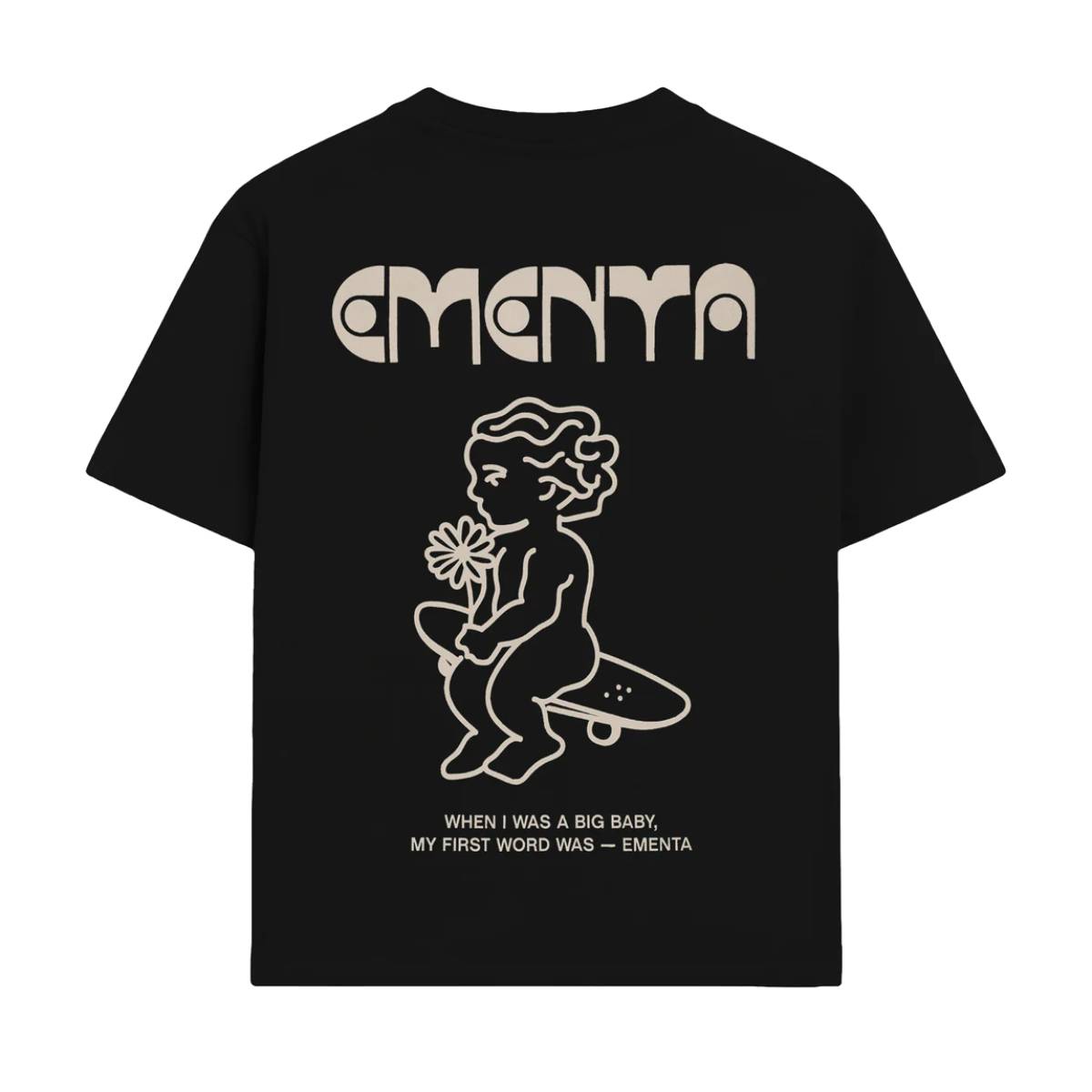 Camiseta Ementa First Word Black