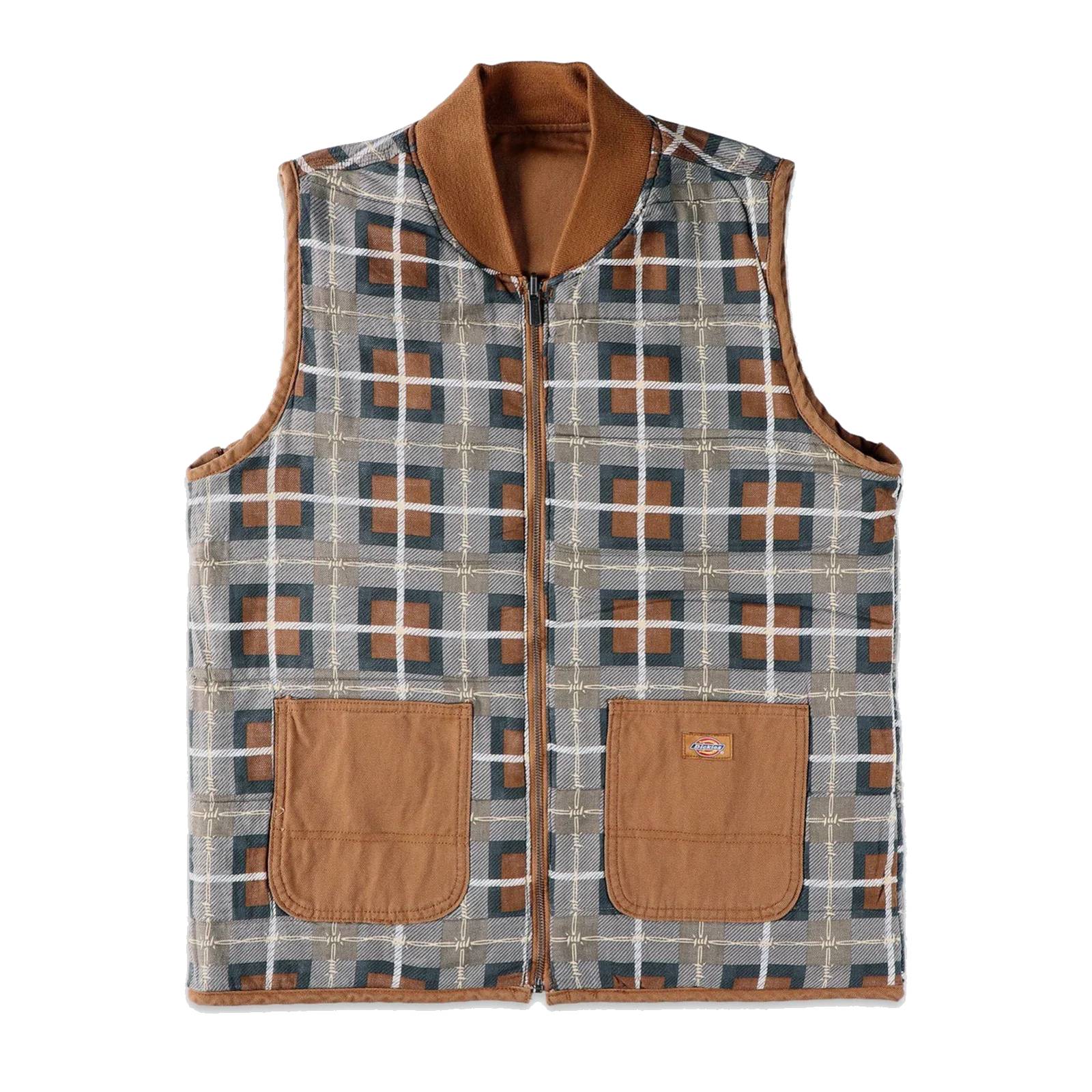 Chaleco Dickies X Thrasher Vest Brown Duck