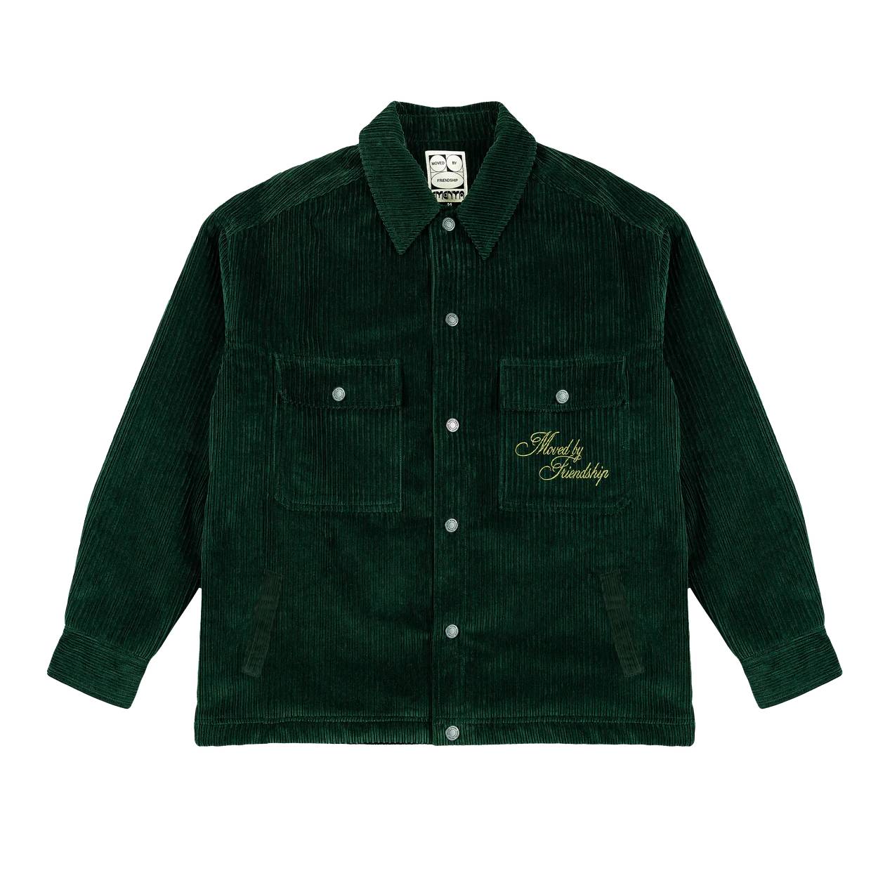 Chaqueta Ementa Looks Like Sherpa Green