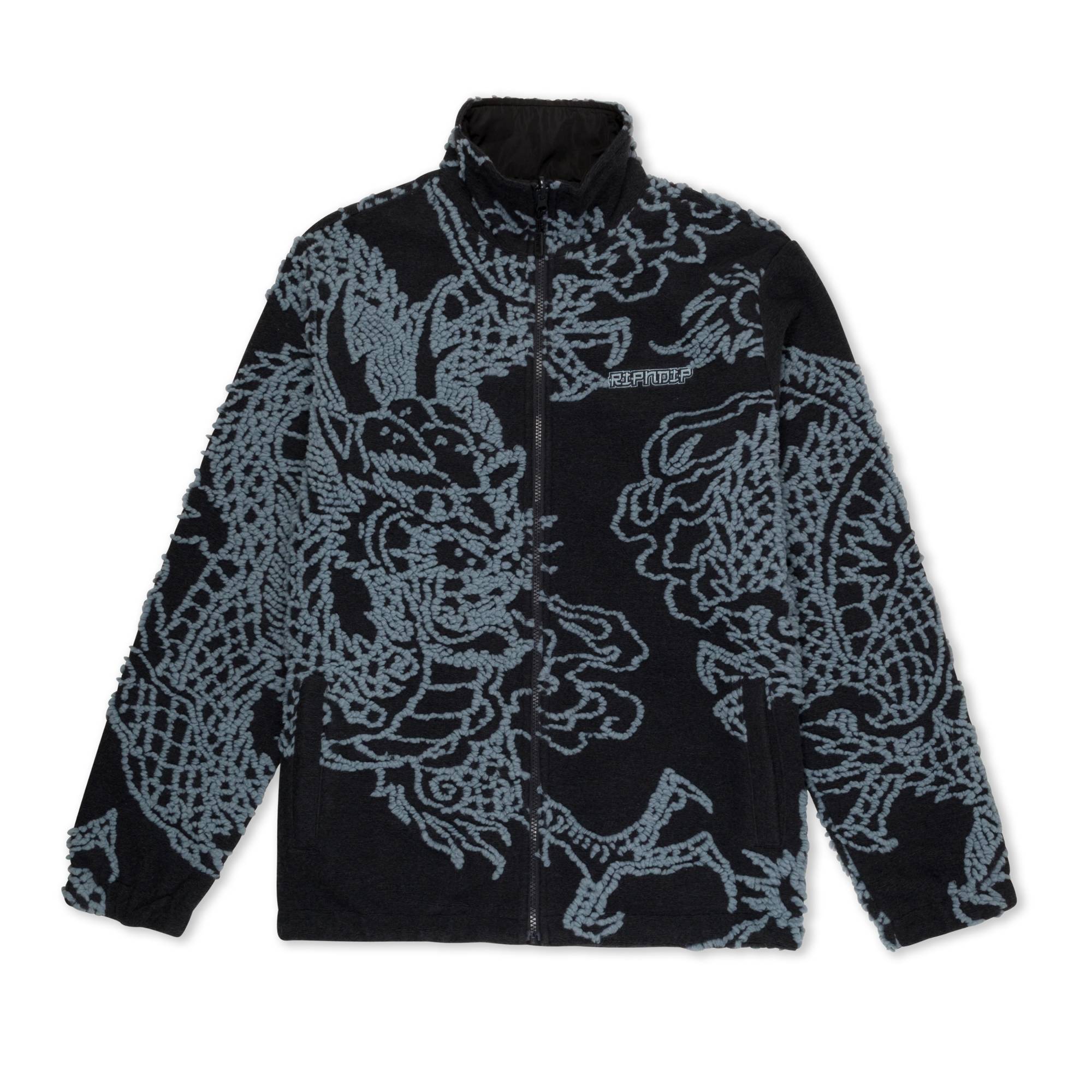 Chaqueta Ripndip Haku Reversible Black Charcoal