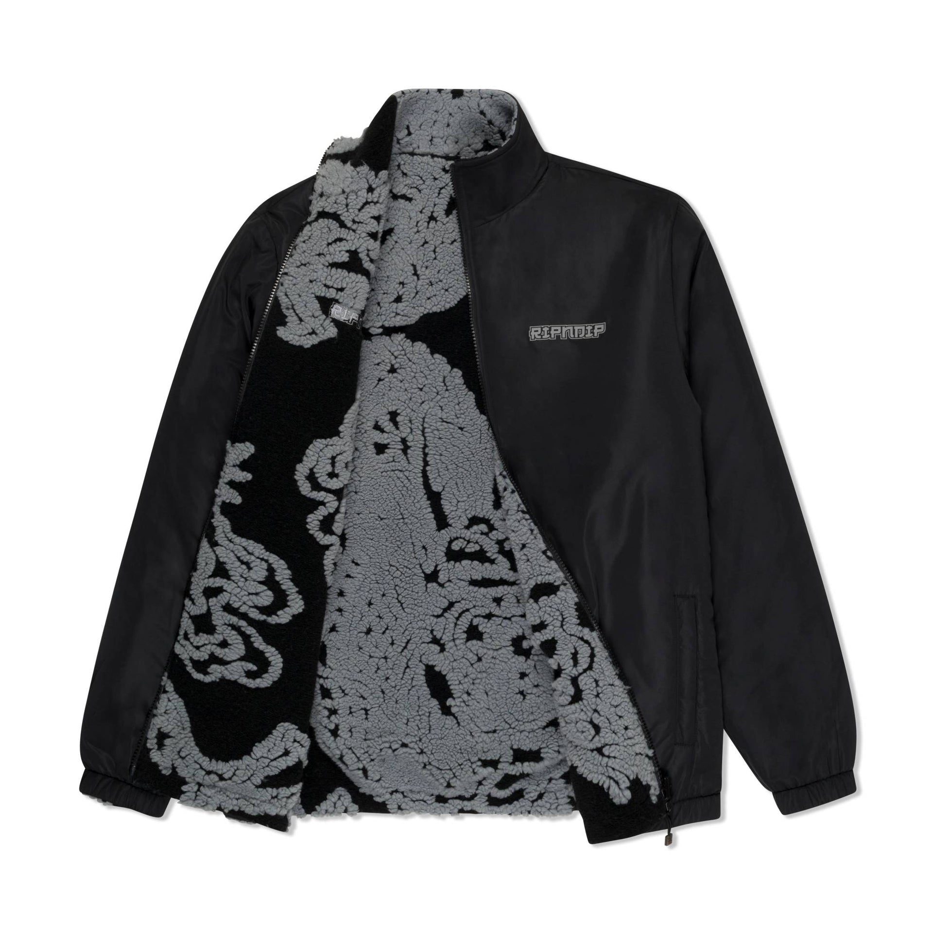 Chaqueta Ripndip Haku Reversible Black Charcoal