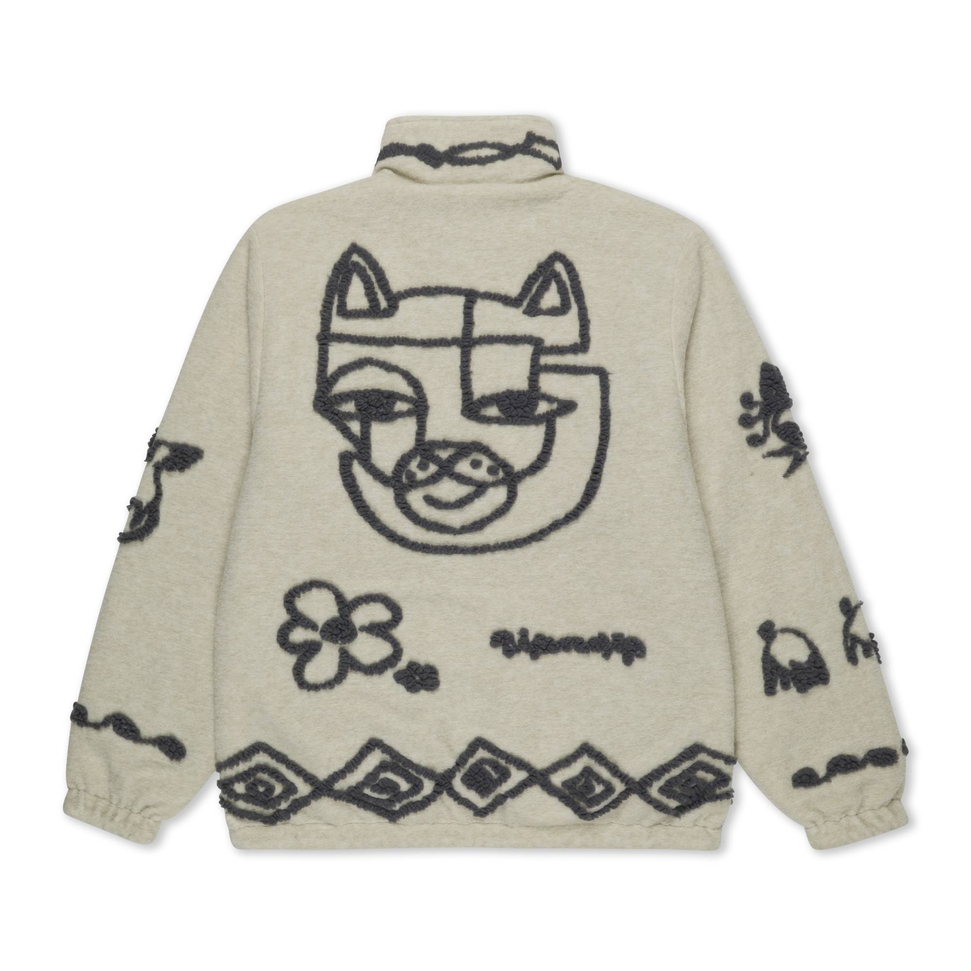 Chaqueta Ripndip Blonded Reversible Sand Charcoal