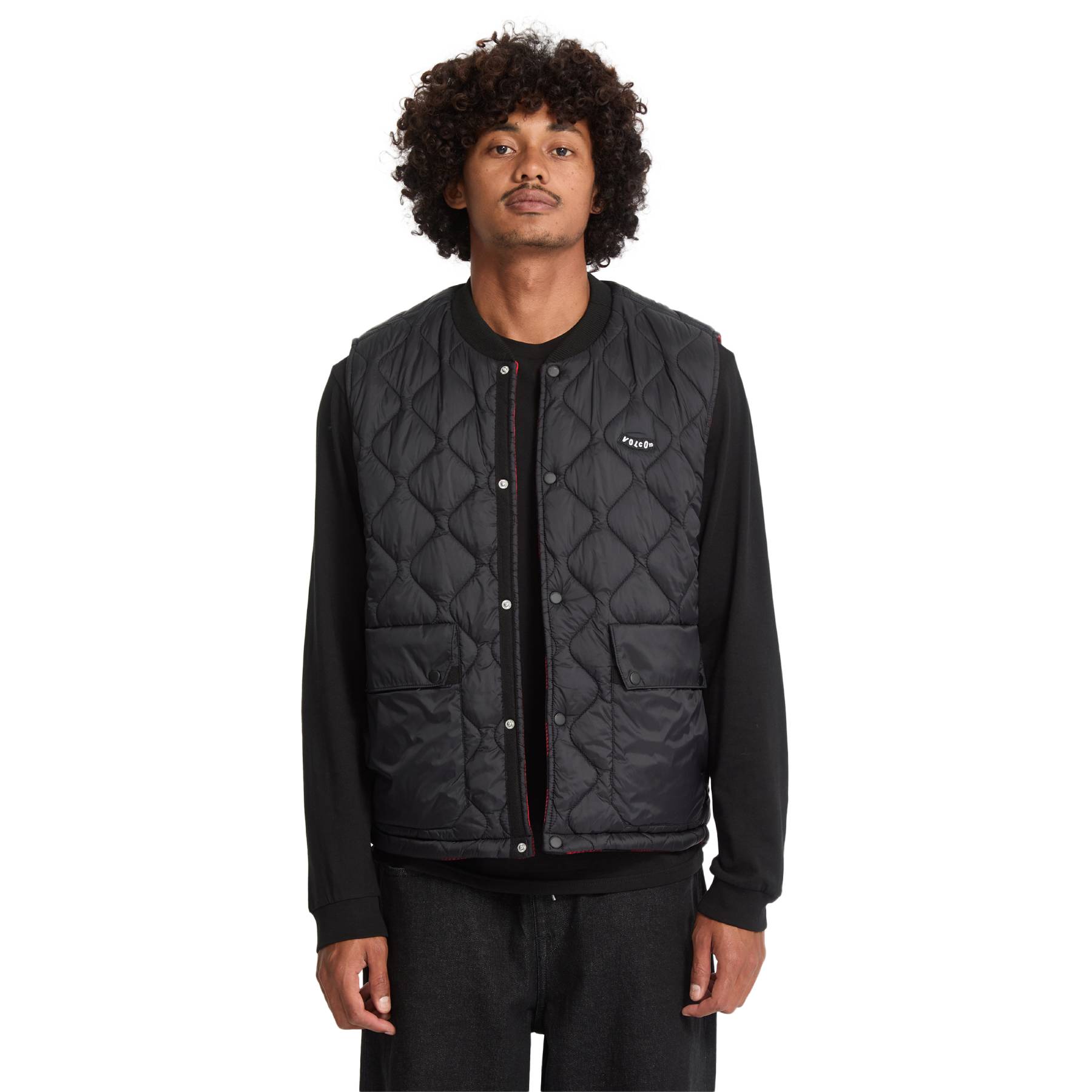 Chaleco Volcom Bowered Lifeguard Red Reversible