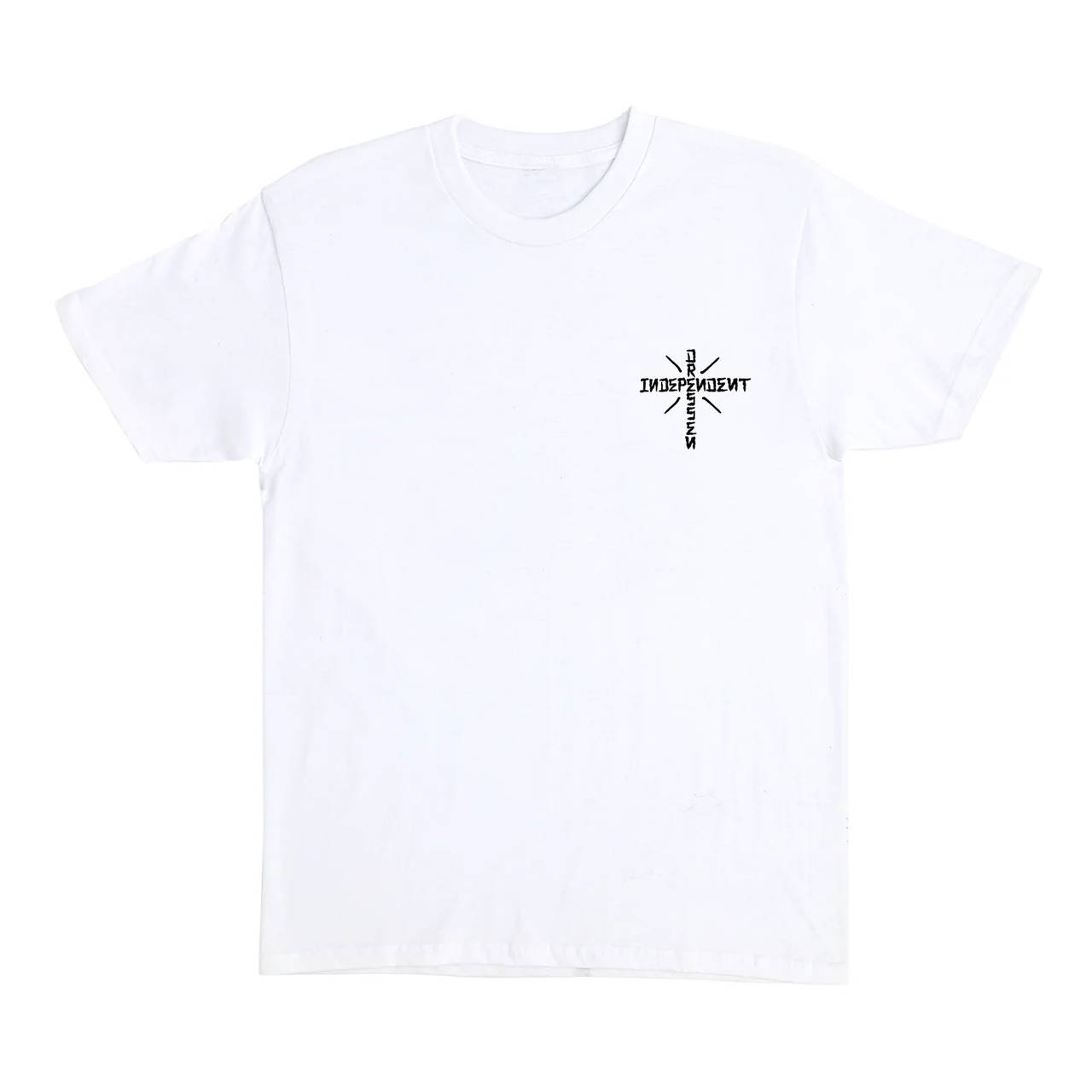 Camiseta Independent Dressen Skull Rose White