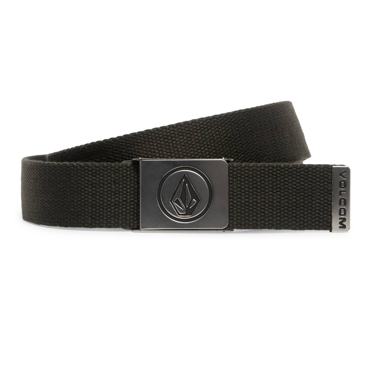 Cinturón Volcom Circle Web Rinsed Black