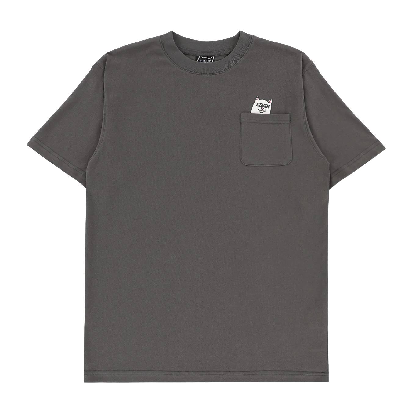 Camiseta Lakai x Ripndip Lord Nerm Pocket Dark Gray