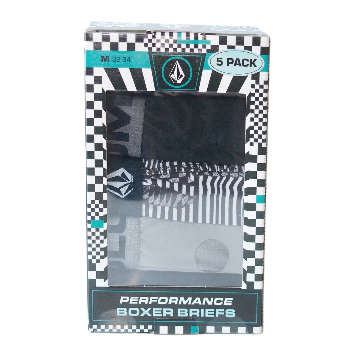 Pack 5 Calzoncillos Volcom Performance Boxer Brief Mix