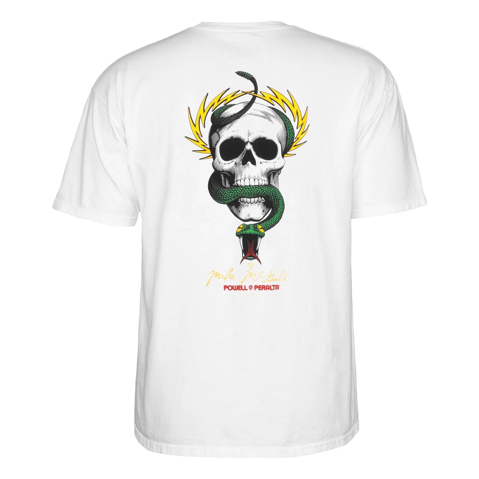 Camiseta Powell Peralta McGill Skull & Snake White