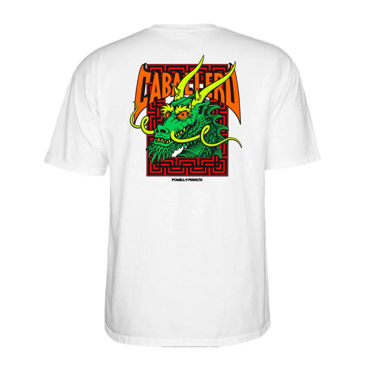Camiseta Powell Peralta Caballero Street Dragon White