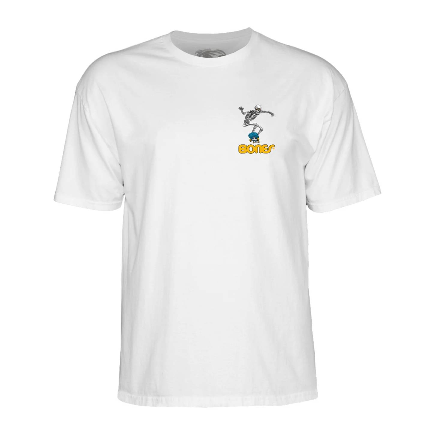 Camiseta Powell Peralta Skateboard Skeleton 2 White