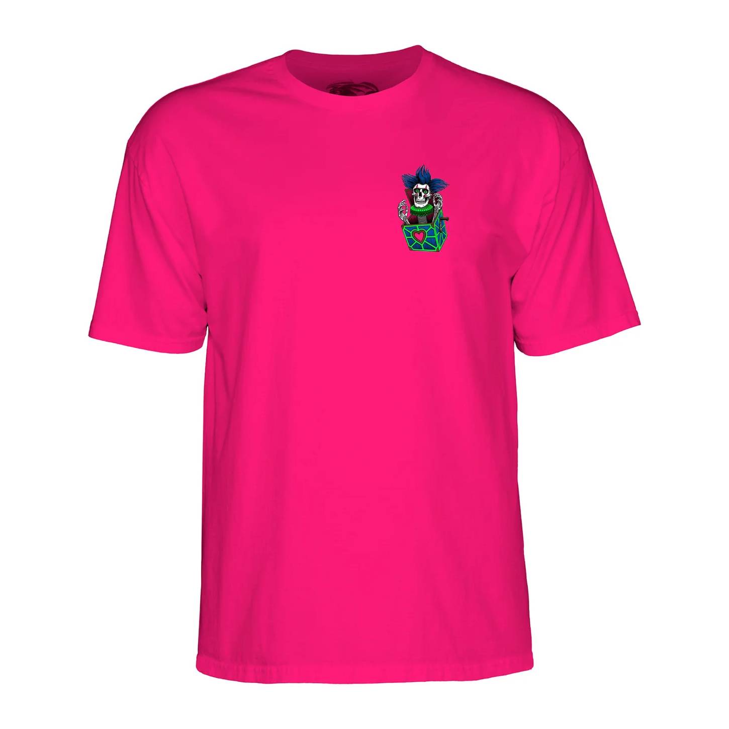 Camiseta Powell Peralta Chris Hiett Skull Hot Pink