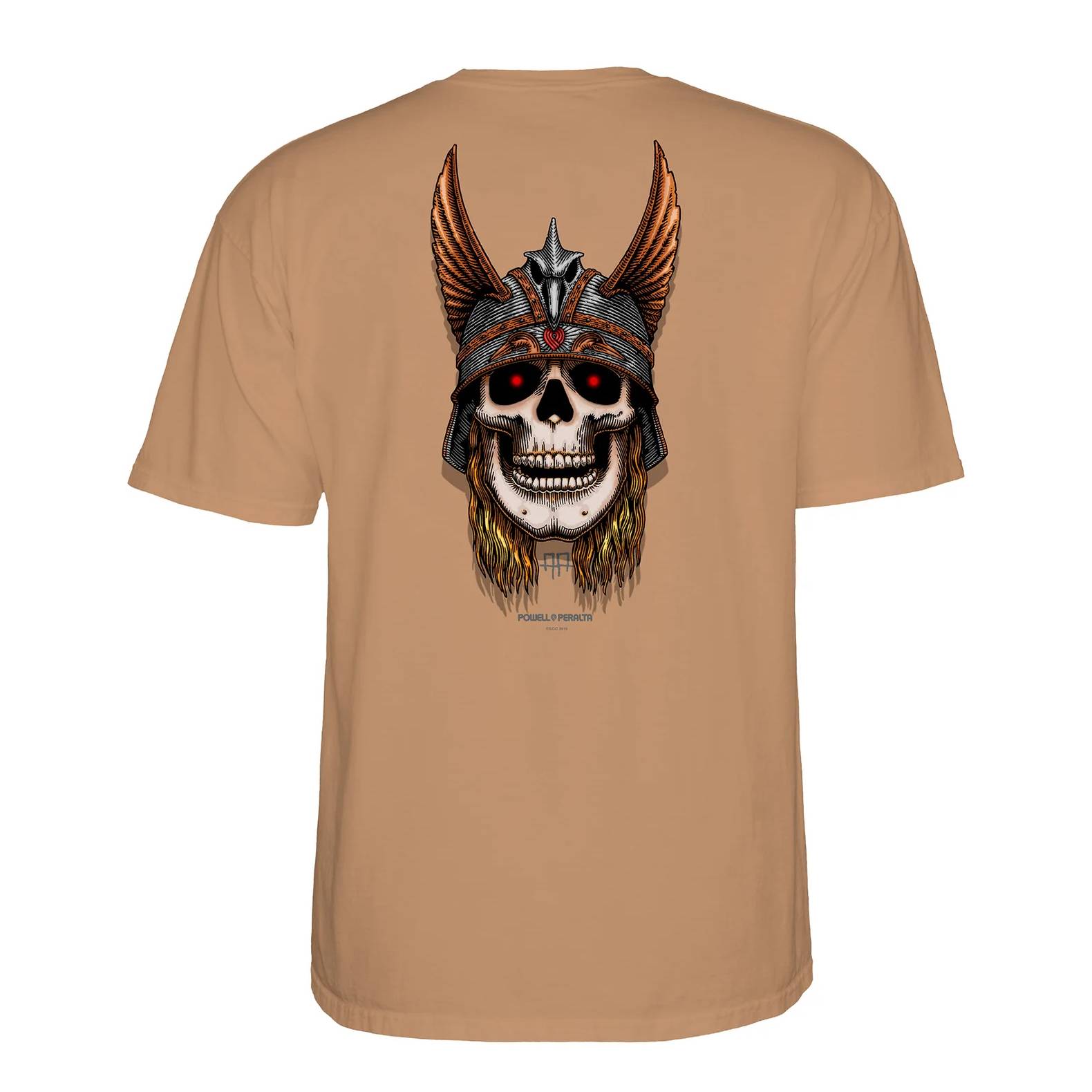 Camiseta Powell Peralta Andy Anderson Skull Old Gold