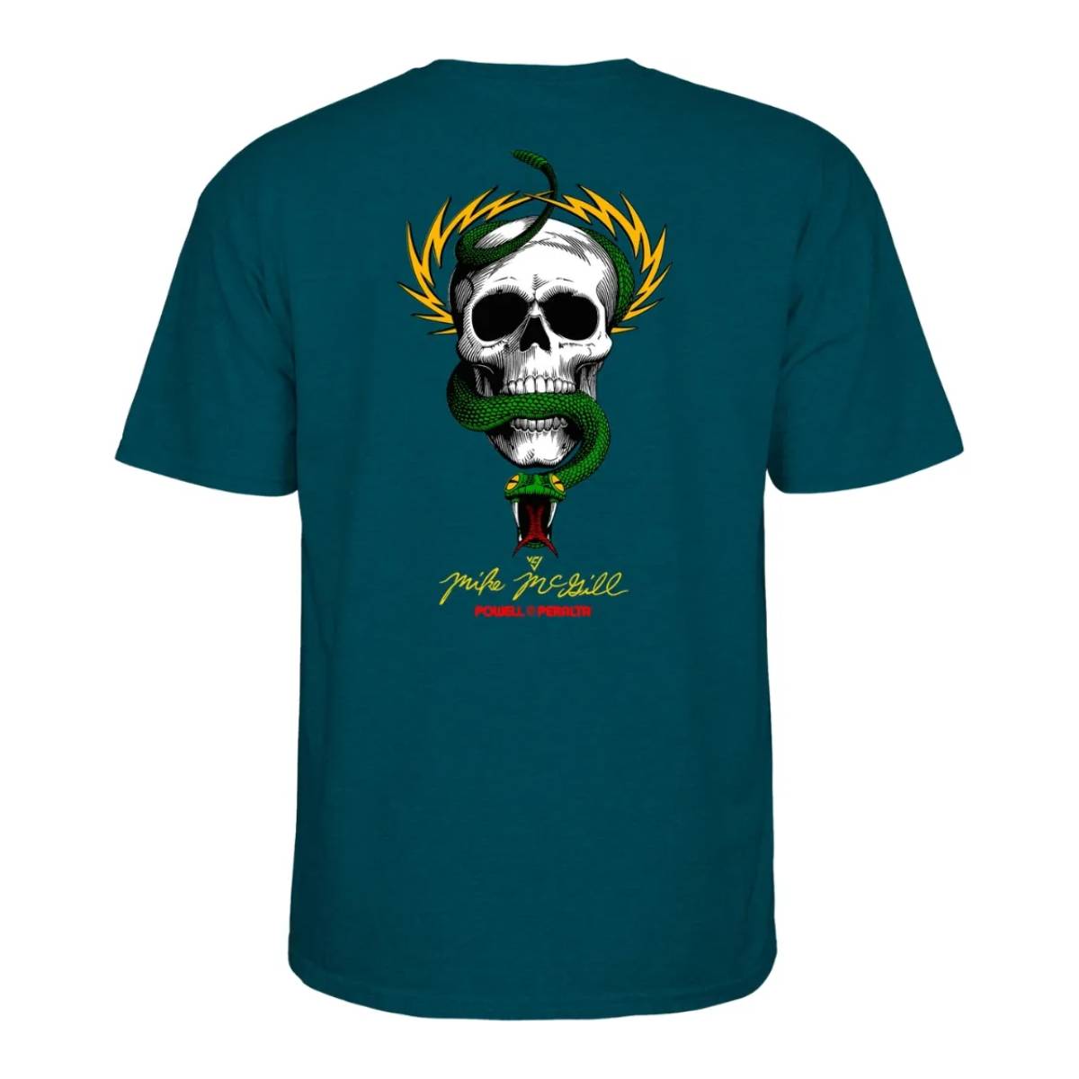 Camiseta Powell Peralta McGill Skull & Snake Midnight Teal